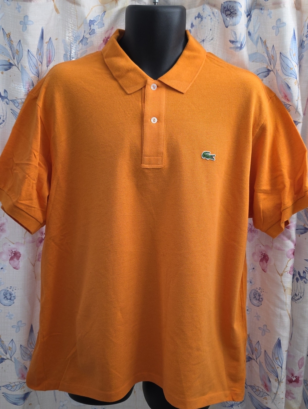 FOR SALE EXCELLENT USED CONDITION  LACOSTE L.12.12. LIGHT ORANGE SIZE 2XL